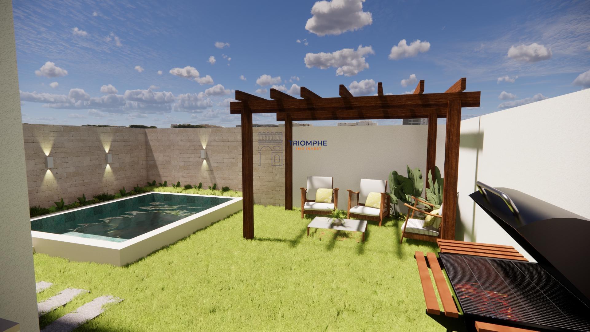 Moradia Geminada T3 com piscina - Mafra