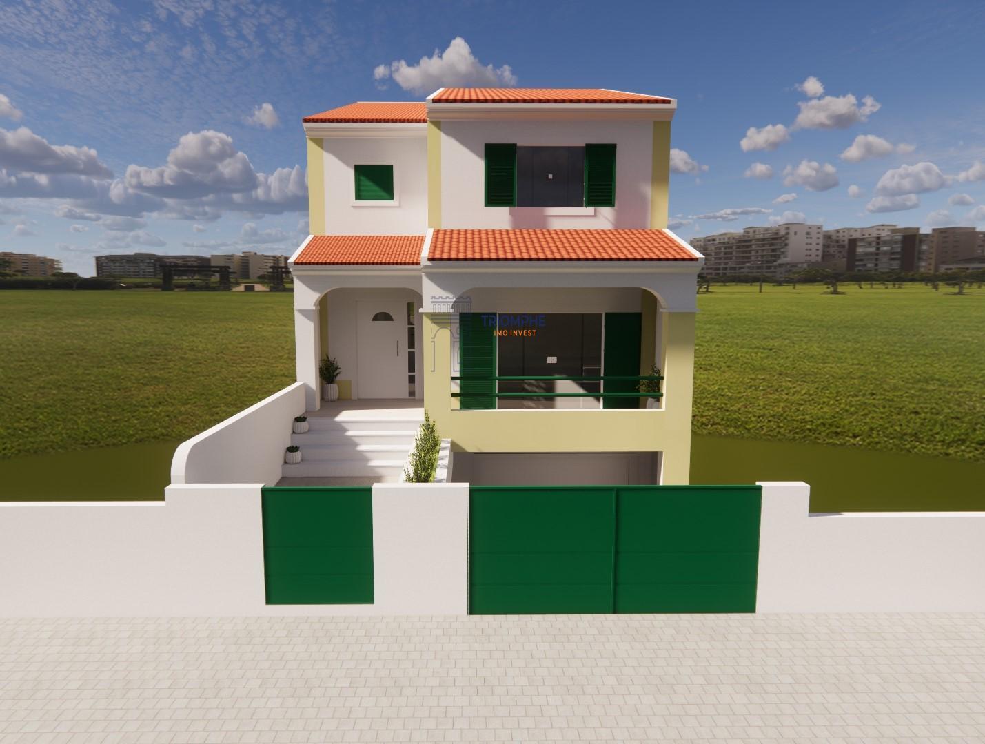 Moradia Geminada T3 com piscina - Mafra