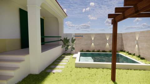Moradia Geminada T3 com piscina - Mafra