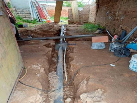 Moradia T2 em renovação total em São Miguel do rio Torto, Abrantes	