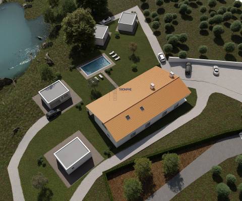 Quinta 20800m2 e Lago, C/ Projeto Aprovado P/ Moradia, Piscina e 4 T1