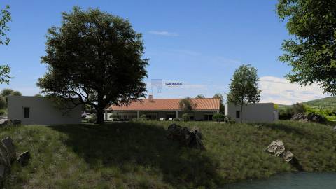 Quinta 20800m2 e Lago, C/ Projeto Aprovado P/ Moradia, Piscina e 4 T1