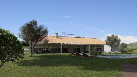 Quinta 20800m2 e Lago, C/ Projeto Aprovado P/ Moradia, Piscina e 4 T1