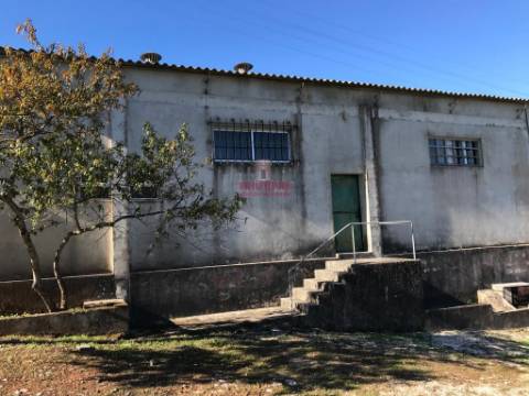 Armazém Industrial c/ 2.100m2 de Terreno, Mendiga, Porto de Mós