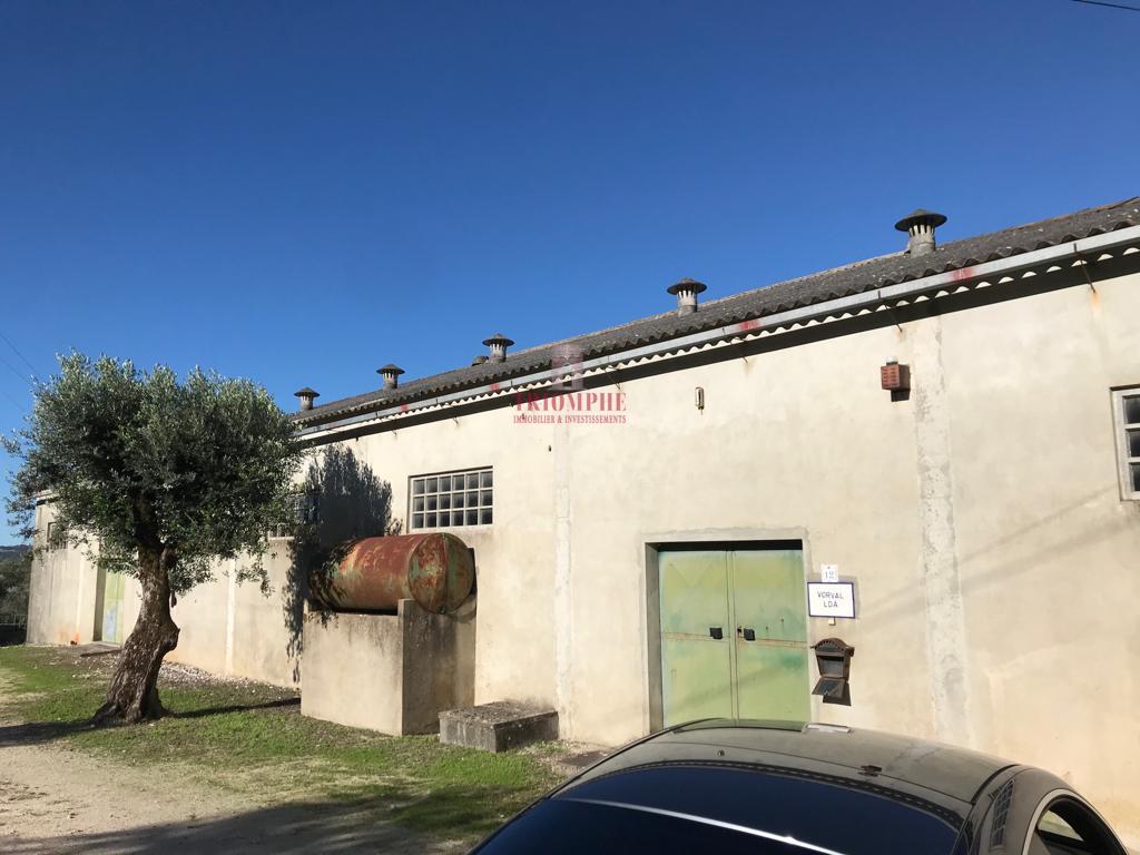 Armazém Industrial c/ 2.100m2 de Terreno, Mendiga, Porto de Mós