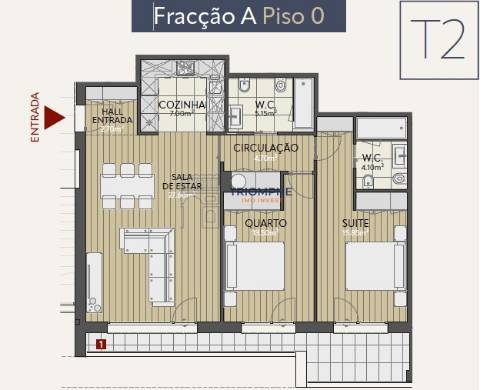 Apartamento T2 - A, Nazaré