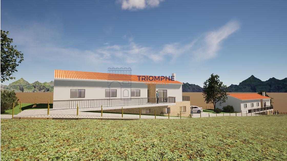 Terreno c/ projeto aprovado, Cela, Alcobaça