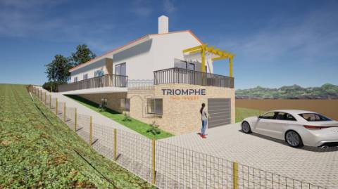 Terreno c/ projeto aprovado, Cela, Alcobaça