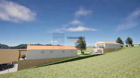 Terreno c/ projeto aprovado, Cela, Alcobaça