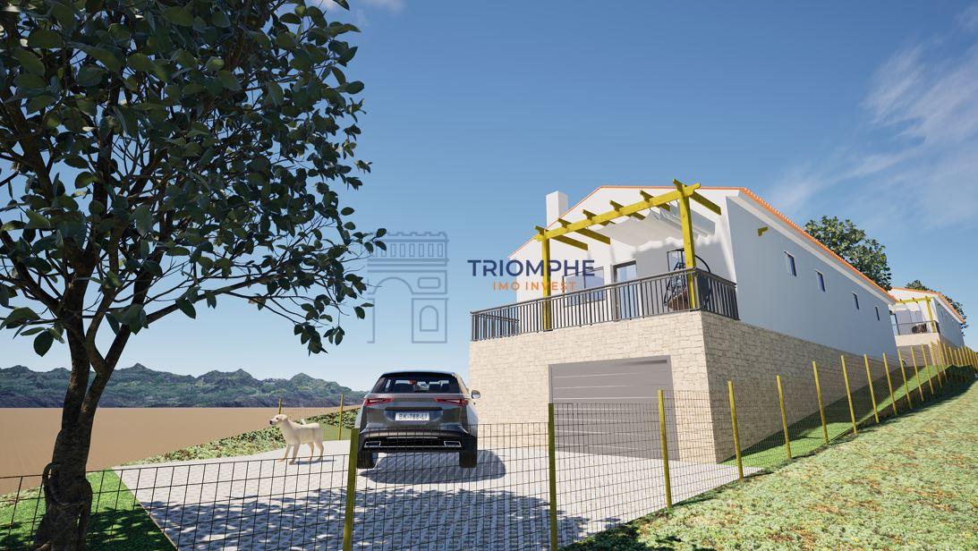 Terreno c/ projeto aprovado, Cela, Alcobaça