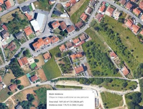 Terreno Urbanizável em Parceiros, Leiria com 1640 m2