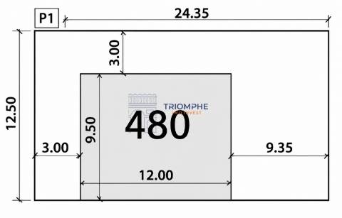 Terreno urbano - 305 m² em Odivelas - Vista Rio