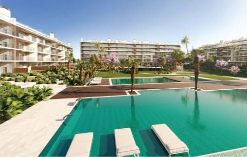 Apartamento T1 em condomínio alto padrão Tagus Bay