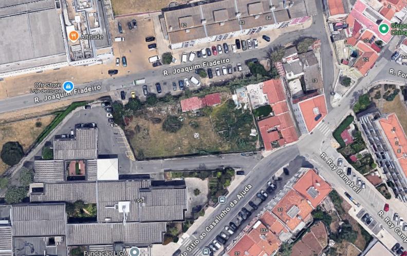 Terreno com 2.000 m² na Ajuda - Lisboa - Potencial de Construção