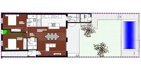 Moradia T3 em Alhos Vedros em fase de total renovação