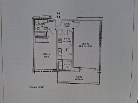 T1 com Vista Mar Permanente a 3 Minutos A Pé da Praia | Piscina, Garagem e Varanda