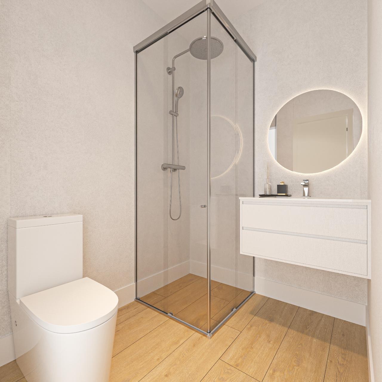 Lote urbano com 750 m² e projeto aprovado para conjunto habitacional contemporâneo de 4 unidades T3 em zona residencial de Évora