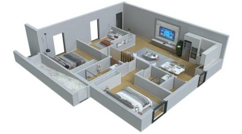 Lote urbano com 750 m² e projeto aprovado para conjunto habitacional contemporâneo de 4 unidades T3 em zona residencial de Évora