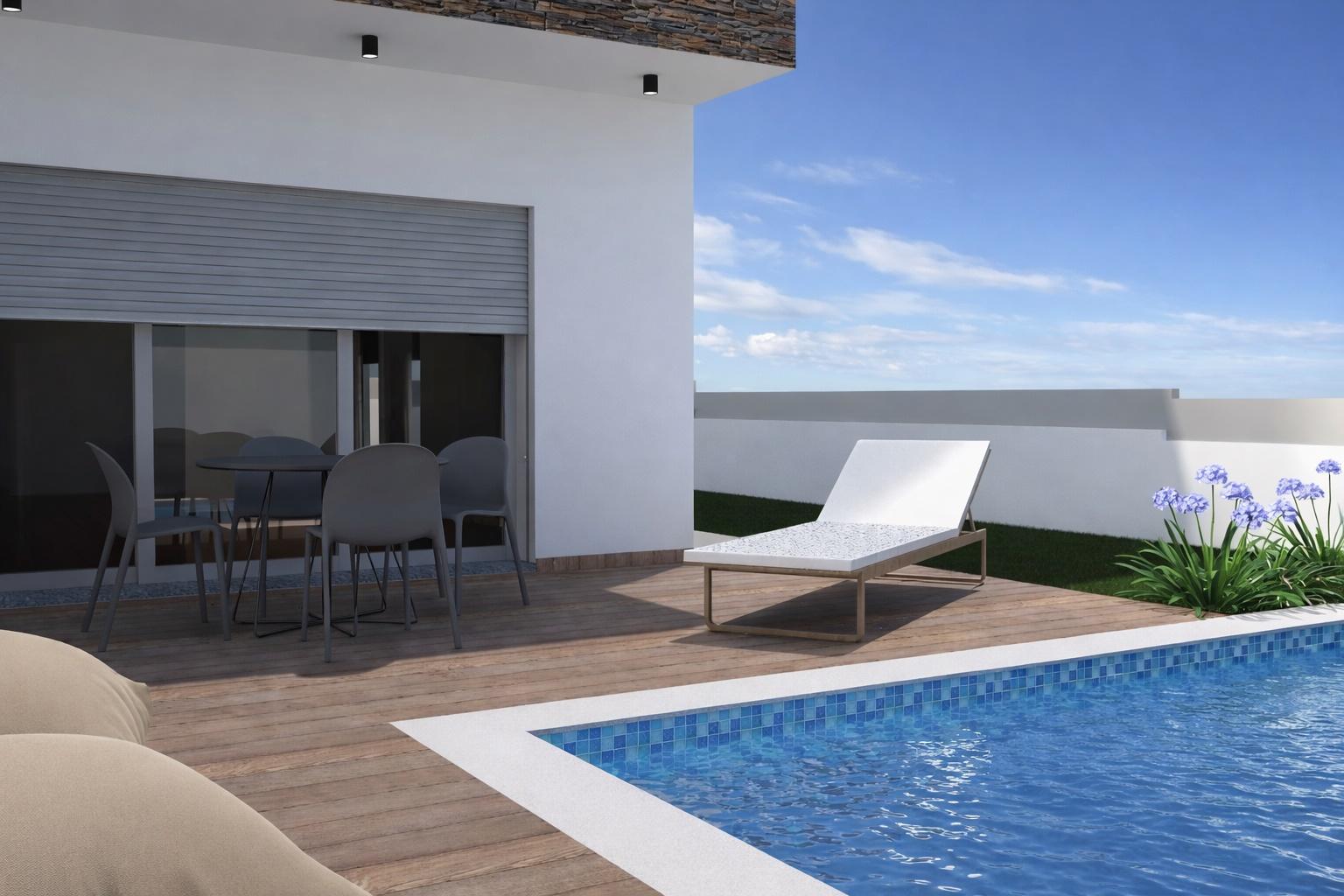 Moradia T4 Nova com Piscina Aquecida, Garagem e Jardim