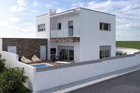 Moradia T4 Nova com Piscina Aquecida, Garagem e Jardim