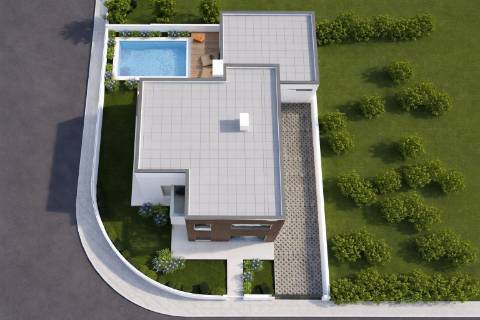 Moradia T4 Nova com Piscina Aquecida, Garagem e Jardim