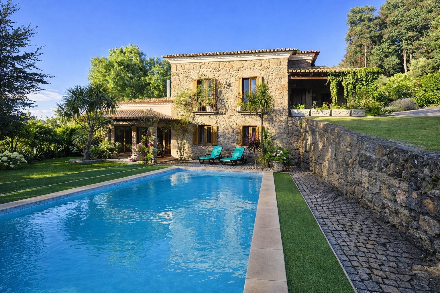 Refúgio de Charme T4 com Piscina | Serra da Estrela - Gouveia