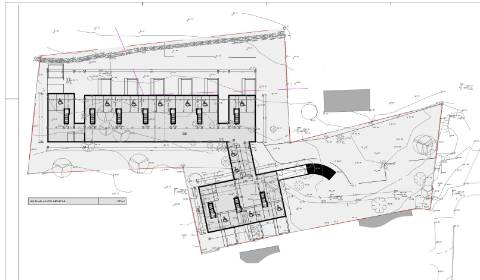 Terreno para construção de 10 moradias no centro com projeto aprovado - Almancil