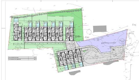 Terreno para construção de 10 moradias no centro com projeto aprovado - Almancil