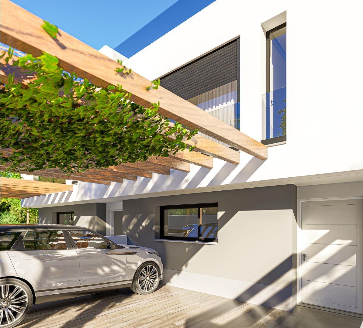 Moradias de Luxo T4 com piscina e fantásticas vistas sobre a Ria Formosa.