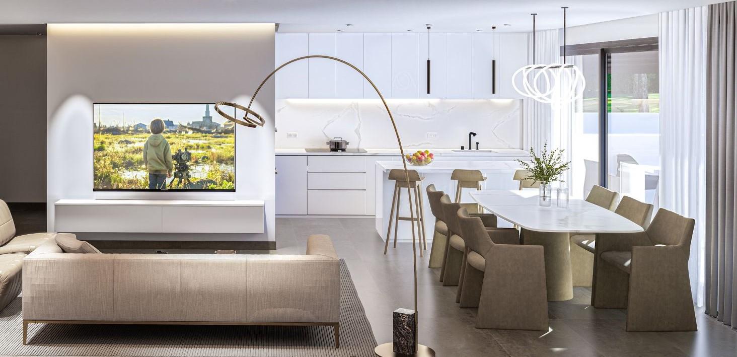 Moradias de Luxo T4 com piscina e fantásticas vistas sobre a Ria Formosa.