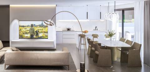 Moradias de Luxo T4 com piscina e fantásticas vistas sobre a Ria Formosa.