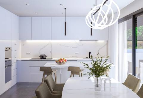 Moradias de Luxo T4 com piscina e fantásticas vistas sobre a Ria Formosa.