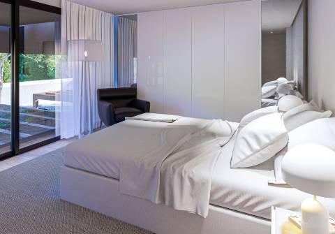 Moradias de Luxo T4 com piscina e fantásticas vistas sobre a Ria Formosa.