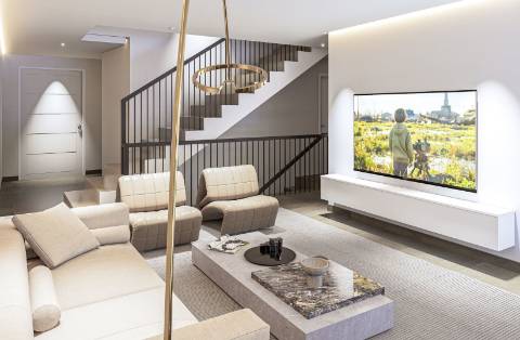 Moradias de Luxo T4 com piscina e fantásticas vistas sobre a Ria Formosa.