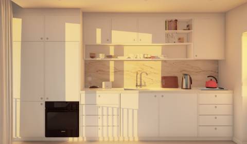 Apartamentos de luxo em construção