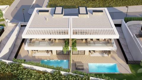 Moradia Moderna v4 com cave e piscina, perto de Loulé nova