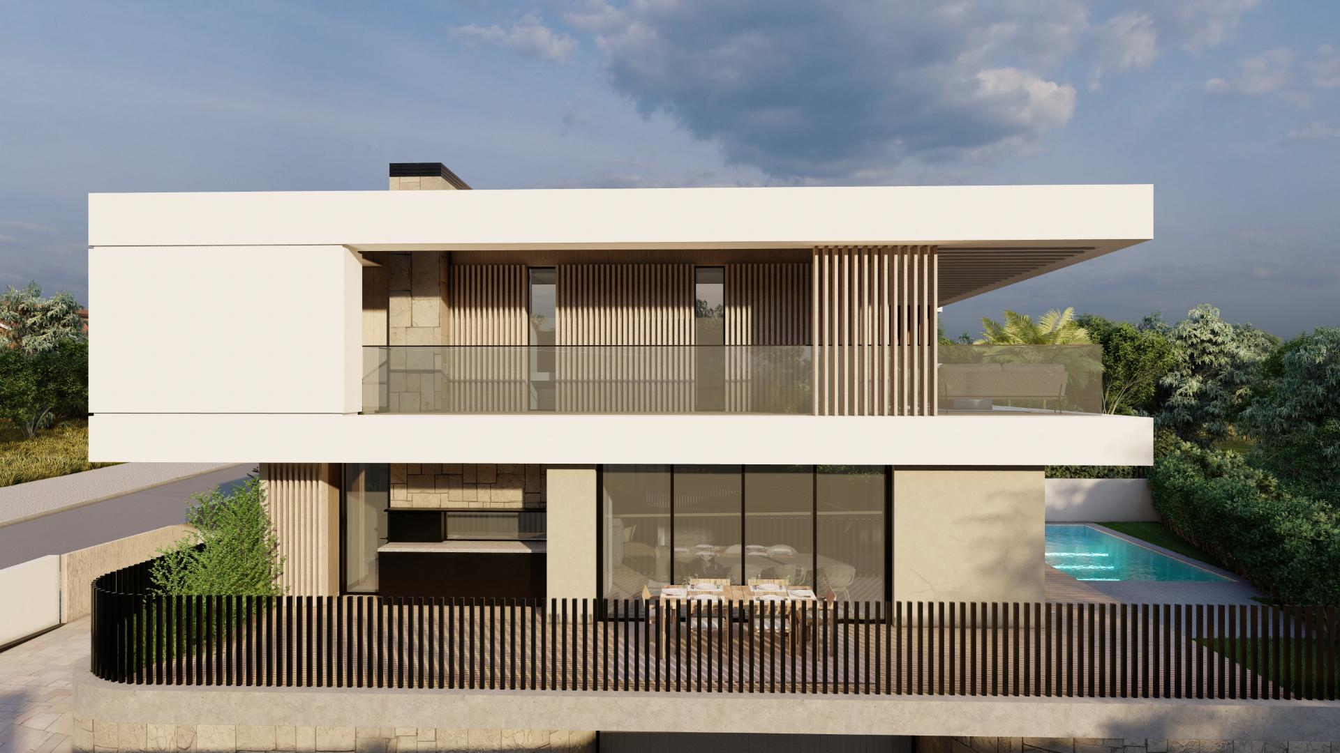 Moradia Moderna v4 com cave e piscina, perto de Loulé nova