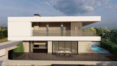 Moradia Moderna v4 com cave e piscina, perto de Loulé nova