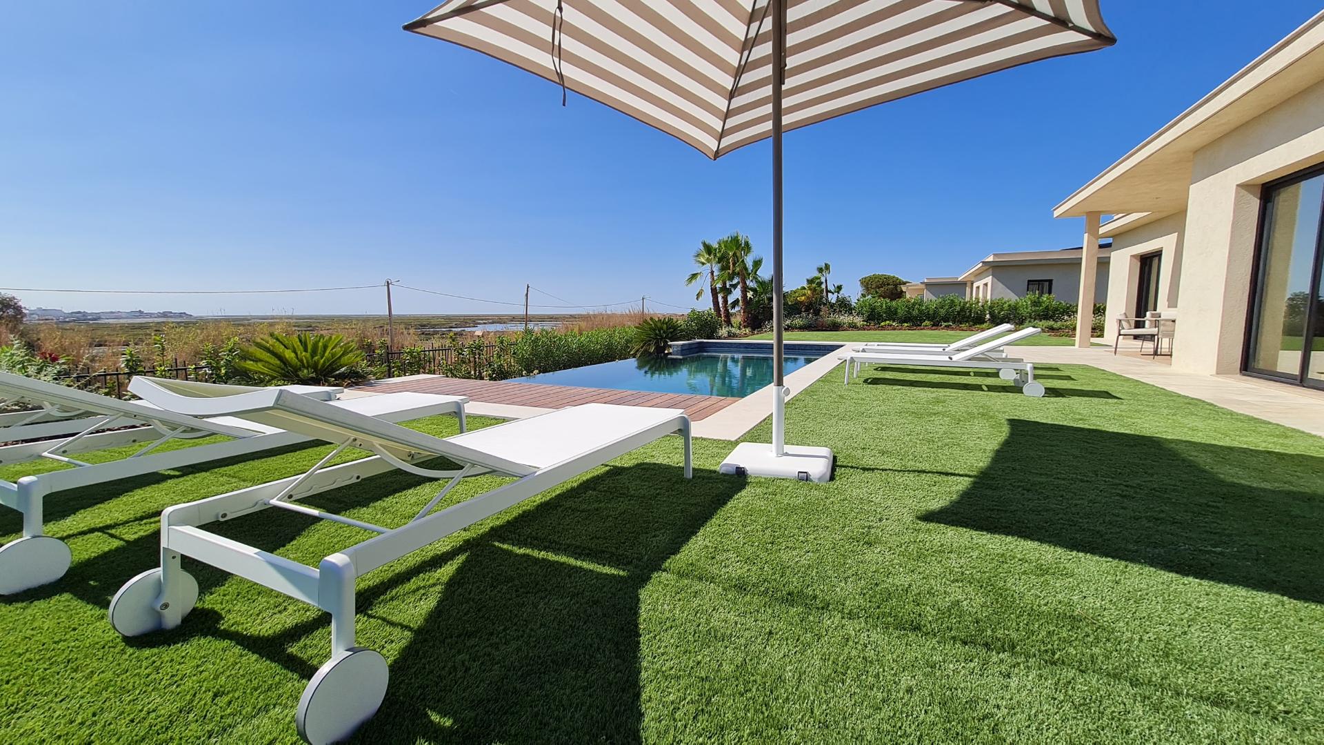 Moradias de luxo com vistas panorâmicas sobre a Ria Formosa!