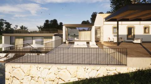 EXCLUSIVIDADE Terreno com vista mar e projecto approvado.