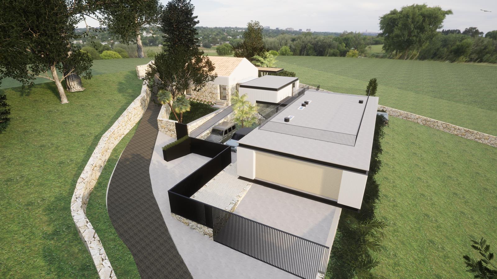 EXCLUSIVIDADE Terreno com vista mar e projecto approvado.