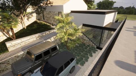 EXCLUSIVIDADE Terreno com vista mar e projecto approvado.