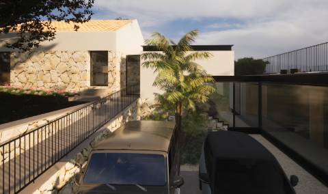 EXCLUSIVIDADE Terreno com vista mar e projecto approvado.