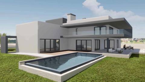 Magnifica propriedade contemporânea em construção