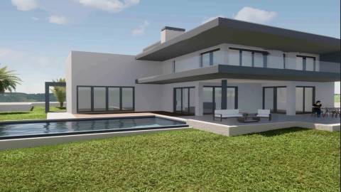 Magnifica propriedade contemporânea em construção