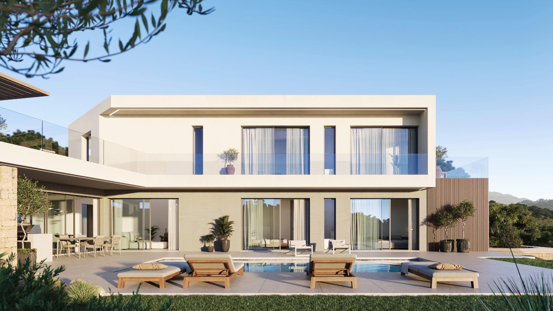 Moradia V4 Nova Chave na Mão Com vista Mar Para Venda