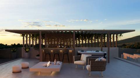 Moradia V4 Nova Chave na Mão Com vista Mar Para Venda