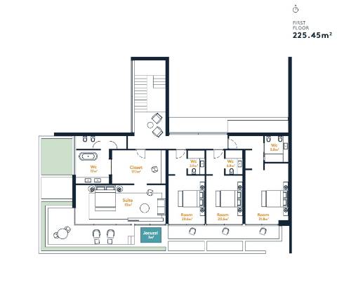 Terreno com Projeto Aprovado com Vista Mar com Excelente Localização perto de Almancil