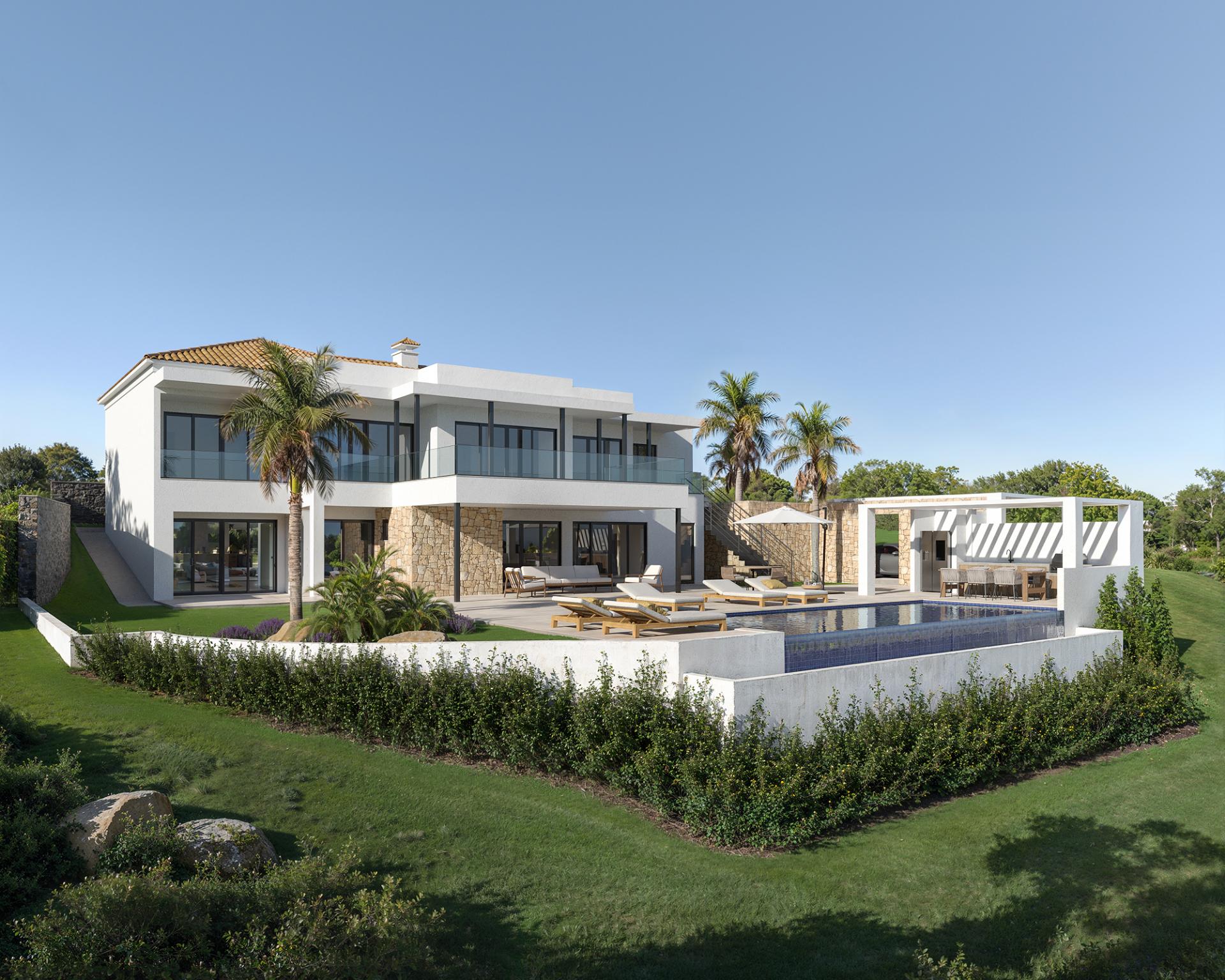 Magnifica moradia 5 quartos com vista mar em construção