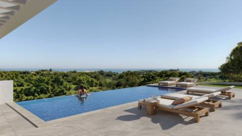 Magnifica moradia 5 quartos com vista mar em construção